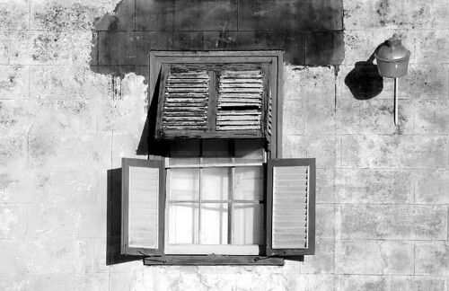 Old School Meals Building Window