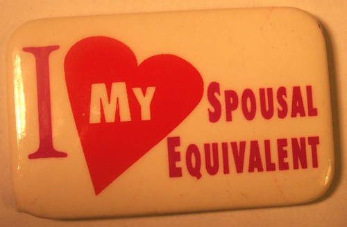 I Love My Spousal Equivalent Button
