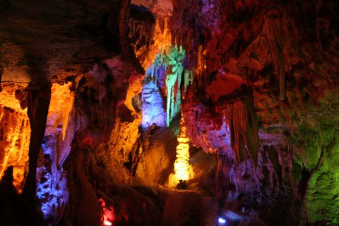 Lights two at meramec caves, dec 10, 2006