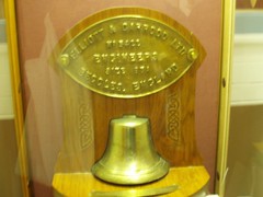 Bell from HMY Iolaire in Museum nan Eilean