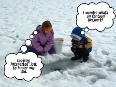 ice fishing kids