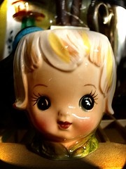 Ceramic Doll Head