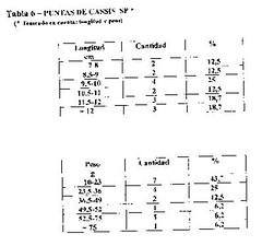 tabla 6 concha
