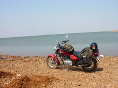 Off roading to the backwaters of the River Krishna