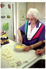 1997: Grandma. Deviled Eggs.