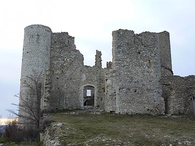 ruines Bargème 4