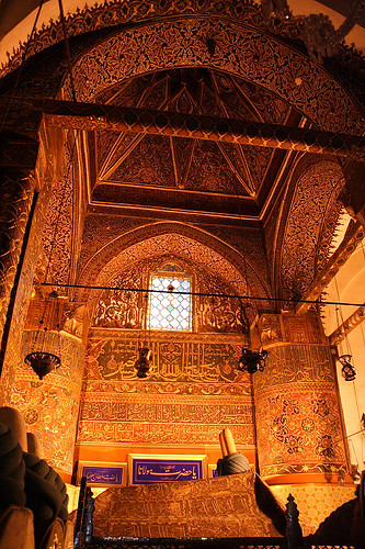 The tomb of Mevlana Celaddin Rumi