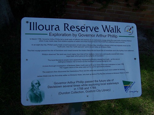 Illoura Reserve Walk Exploration of Governor Arthur Phillip