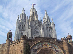 Tibidabo Sanctuary Barcelona, Exterior