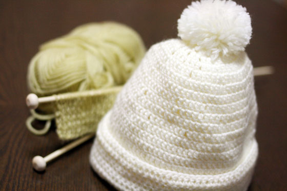 かぎ針編み・帽子