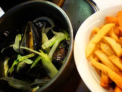 Mussel Pot at Brussel Sprouts