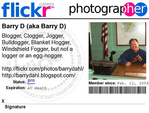 Barry D Flickr Badge(2)