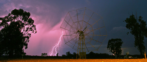 Thunderstorm at the ATCA site