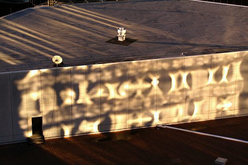 city (dawn reflections) rooftop