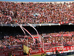 CA River Plate fans, El Monumental, Buenos Aires