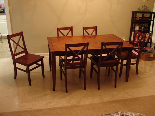 table and chairs....uck