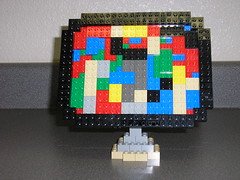 Lego Computer Monitor