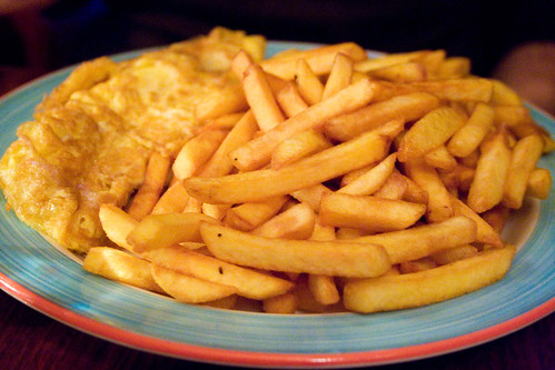 omelette and frites