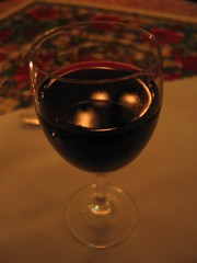 餐前酒：梅洛紅酒