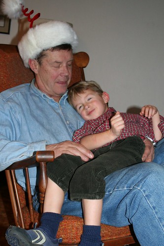 Grandpa Holds Conner