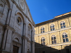 The Duomo and Palazzo Piccolomini in Pienza