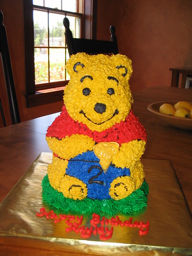 Winnie The Pooh Cake. Winnie the Pooh birthday cake
