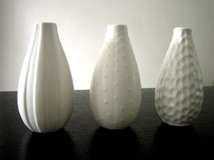 three vases