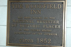 Plaque, Woodfield Inn