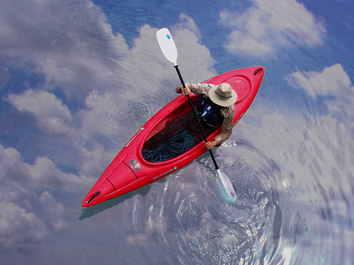 Kayak sobre las nubes / Sailing in the sky
