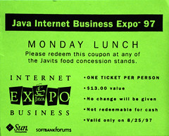 Java Internet Business Expo 97