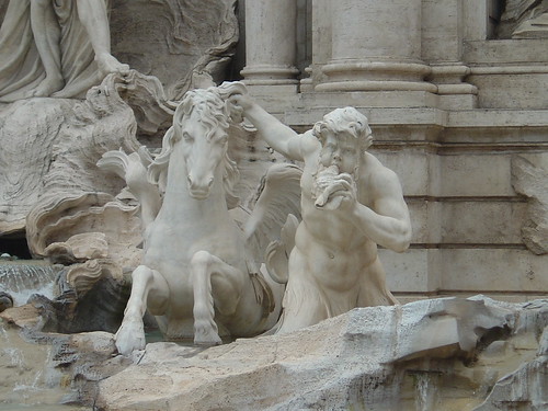 A detail from Trevi fountain, Rome.JPG