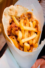 gyro with frites