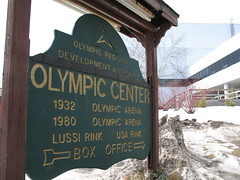 Olympic Center sign