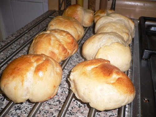home baked rolls
