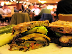 Berghoff Cafe rocks Portobello and Avocado on Olive Bread_2.jpg