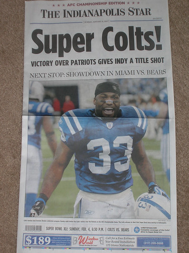 The Aftergame edition of the Indy Star