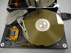 Hard disk (opened)