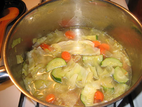cabbage dumpling soup 2