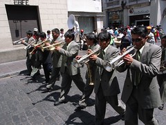 Arequipa festival horns
