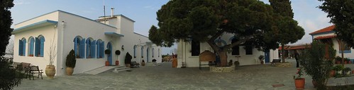 Monastery near Lake Vistonidas, Greece