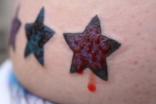  Bloody tattoo 