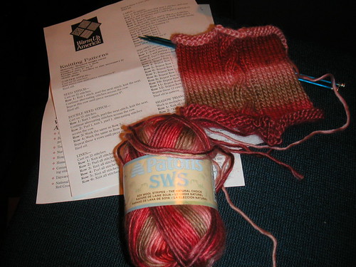 knitting at yarn harlot