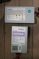 New and Old Power Supply Antec