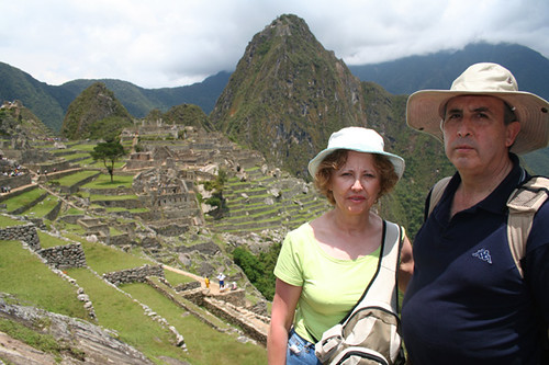 en el Machu Picchu