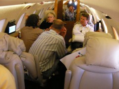 Edwards on plane