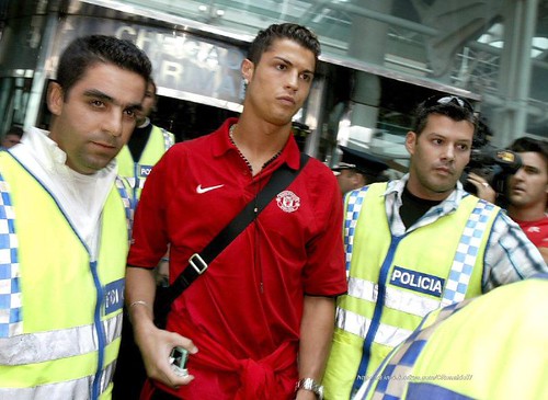 Full Security Around Cristiano Ronaldo