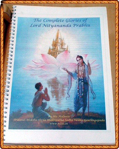 Cover of the book on Lord Nityananda Prabhu