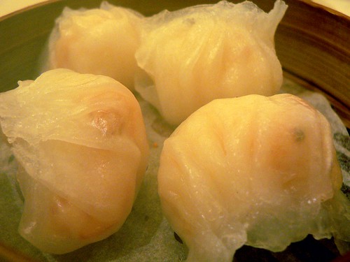 steamed prawn dumpling