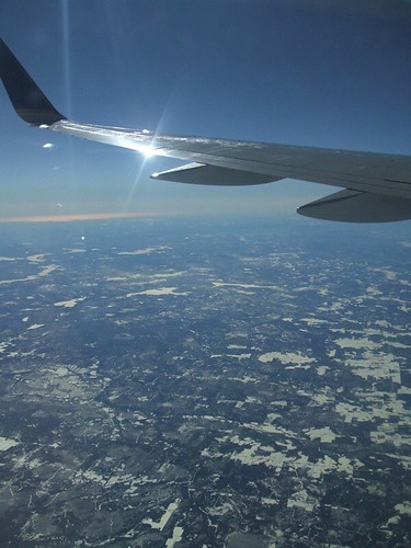 View from the plane