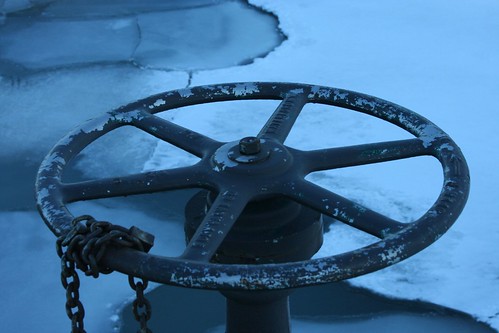 Wheel and ice